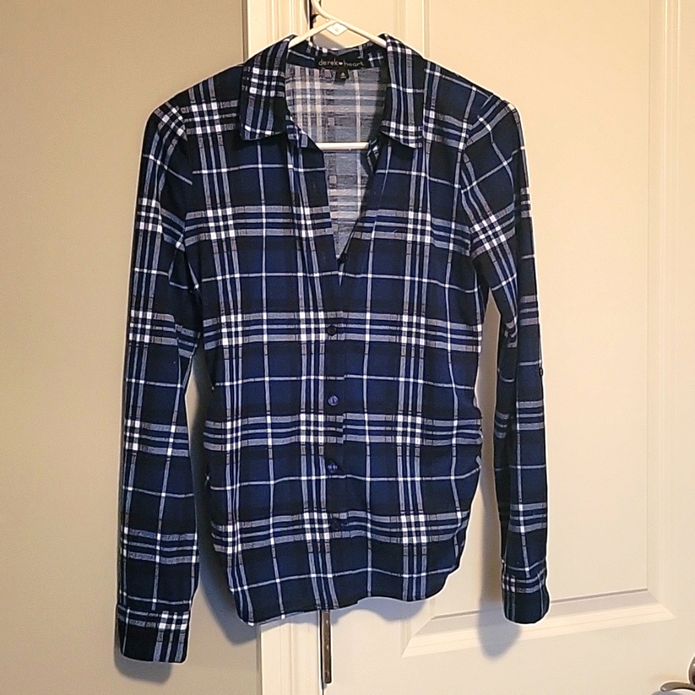 Button down flannel shirt